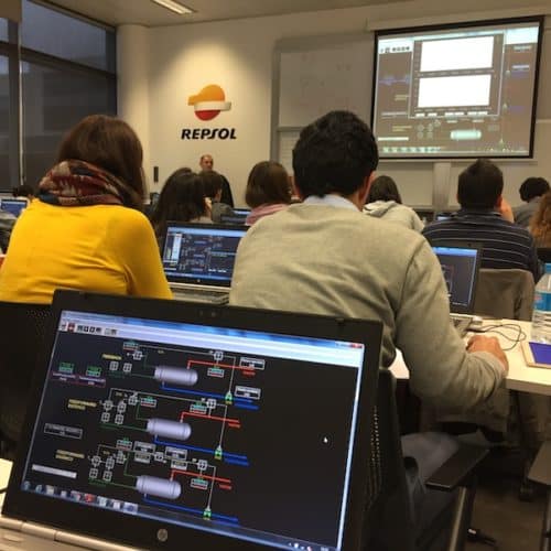 Equipamiento y simuladores Máster ISA-REPSOL